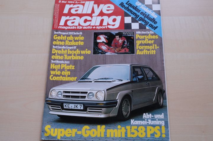 Rallye Racing 05/1984